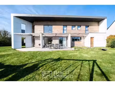 maison d'architecte bioclimatique racée à liffre - 126 m2 - 430000 €