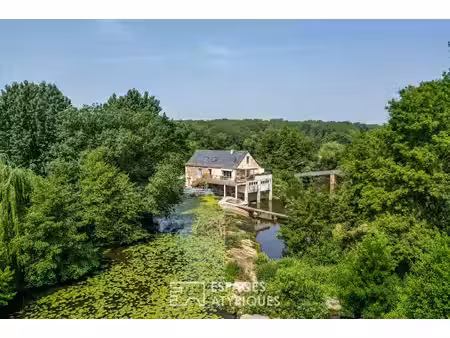ancien moulin à eau dans un cadre idyllique à thouars - 160 m2 - 338000 €