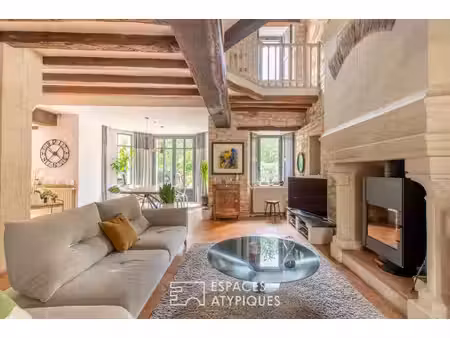 demeure de charme et son jardin paysagé à les ponts de ce - 192 m2 - 853000 €