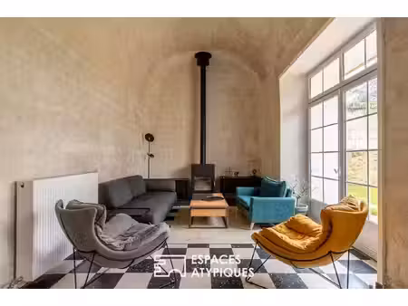charmant moulin cavier rénové avec vue loire à saumur - 187 m2 - 630000 €