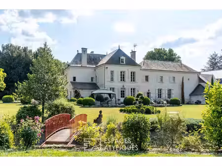 maison de maître du xviiie - xixe siècle au cadre bucolique à saumur - 405 m2 - 1290000 €