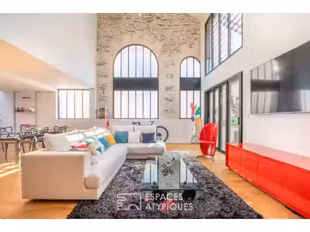 magnifique loft en coeur de ville avec terrasse à angers - 139 m2 - 990000 €