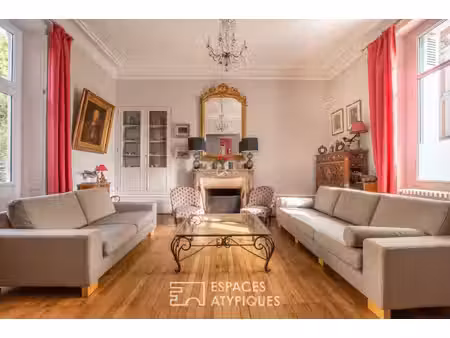 maison bourgeoise triangle d'or à angers - 210 m2 - 950000 €