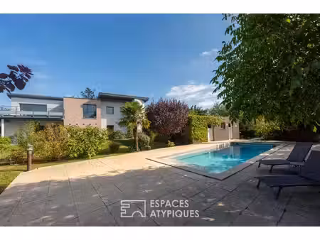 villa d'architecte avec piscine à dijon - 320 m2 - 1150000 €