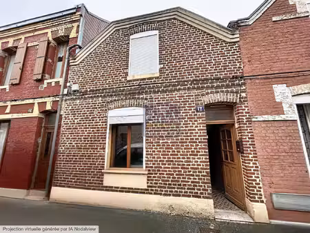 achat maison 3 pièces 65m² st quentin 02100