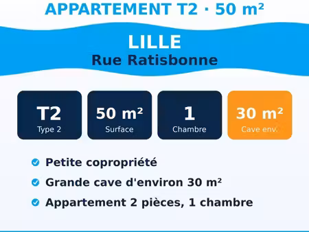 appartement à lille (59800)