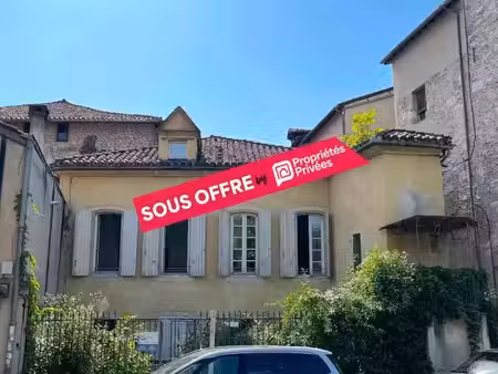 immeuble à restaurer cahors centre ville 280 m²