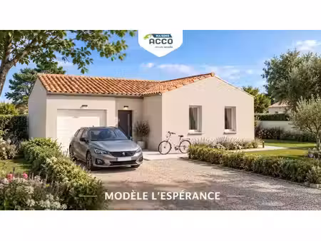 vente maison neuve 3 pièces 83 m² à le thou (17290)  219 900 €