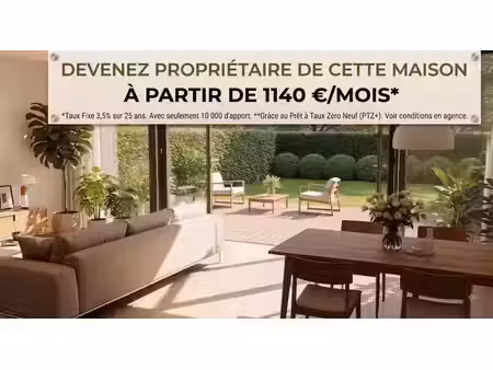 vente maison neuve 4 pièces 84 m² à toulouse (31000)  291 000 €