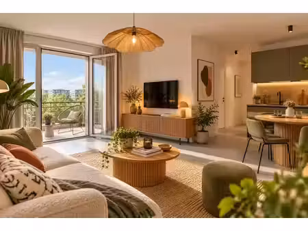 vente appartement 2 pièces à tours (37000)  174 525 €