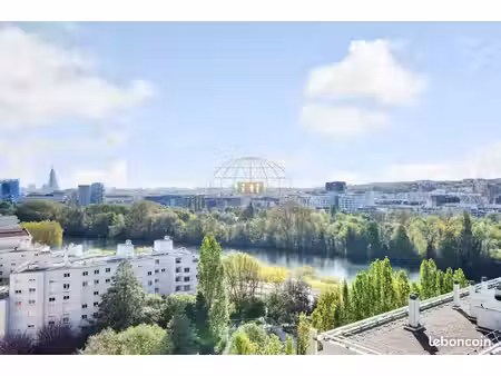 boulogne - pont de billancourt - 3p - 77 5m² - balcon - vue dégagée