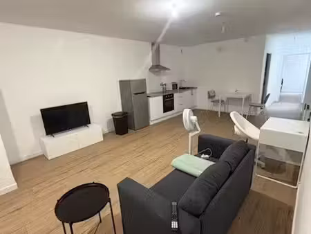 appartement meublé f2 lumineux de 57m² + wifi