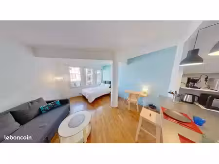 canebière - grand t1 de 36 m2 meublé en très bon état