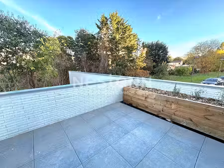 toulouse 31400 empalot t4 duplex neuf de 95.34 m² avec terrasse de 13.26m²  une place de p