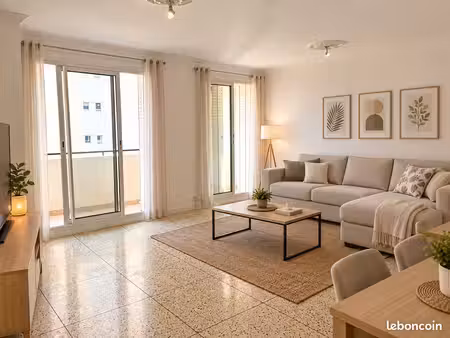 à vendre – bel appartement t3  2 chambres  marseille le lancier