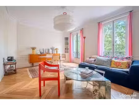 paris 12e – secteur rue du rendez-vous – 4 pièces familial de 83 m² carrez  entièrement ré
