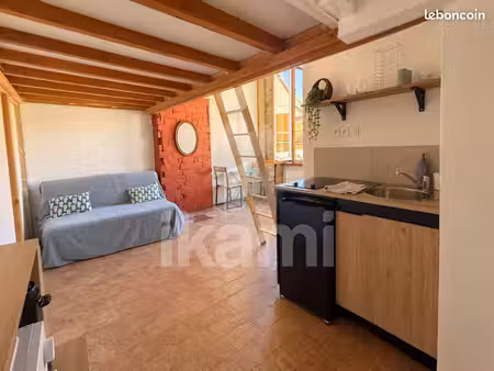 studio 1 pièce 19 m²
