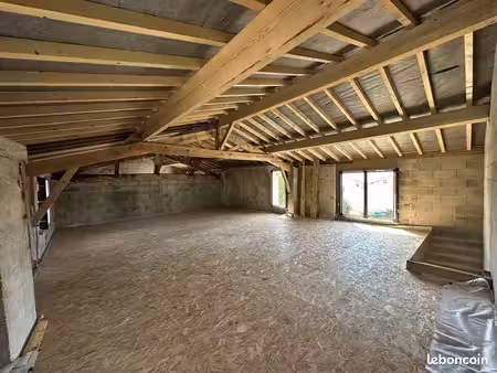 au blanchon  pont d’ain : maison de village en plateau viabilisé - gros œuvre entièrement 