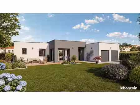 projet de construction d'une maison 102 m² avec terrain à villeneuve (01)