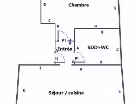 location appartement 2 pièces 47 m² à castres (81100)  560 €