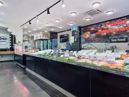fonds de commerce : poissonnerie-restaurant à evere