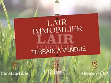 vente terrain à alençon (61000) : à vendre / 1421m² alençon