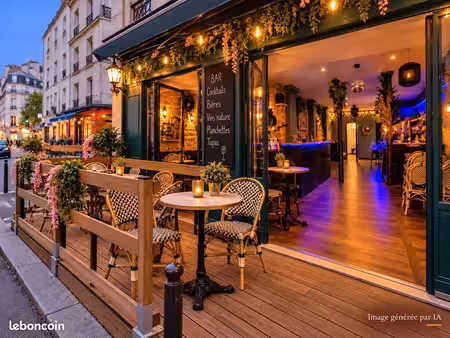 fonds de commerce 120 m² paris 10ème