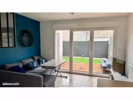 maison t2 meublée avec jardin privatif  terrasse et parking – saint-jean-d’illac