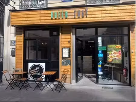 restaurant exctraction + appartement