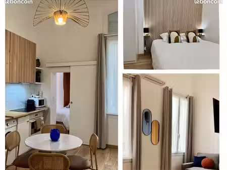 t2 5 meublé – 35 m² – hyper centre aix-en-provence – rénové – climatisé
