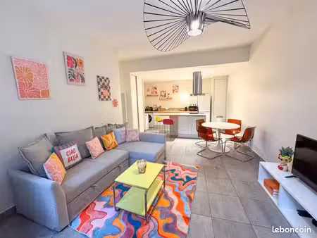 lyon 5e/tassin la demi lune – t2 meublé 51 55 m² – résidence rénovée avec piscine  terrass