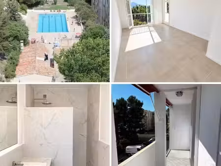 appartement t4 balcon sud et résidence avec piscine