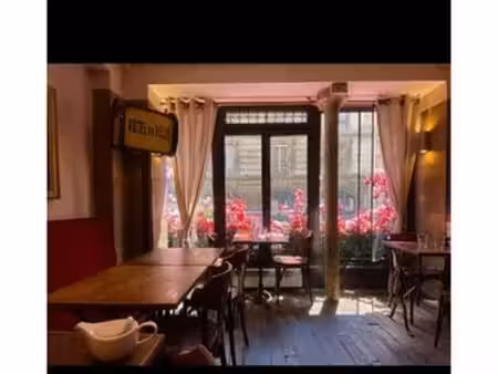 restaurant bistronomique fond et murs