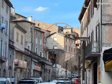 lot immobilier avec deux appartements  grande terrasse et potentiel à rénover