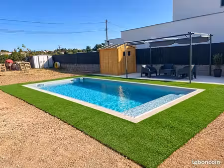 maison familiale de 104m2 avec piscine creusée