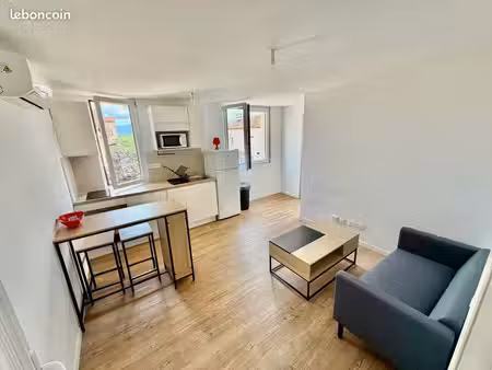 t2 meublé 30m2