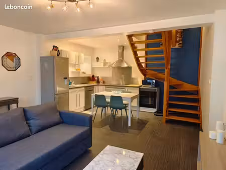 maison de ville meublée – 80 m² – 2 chambres