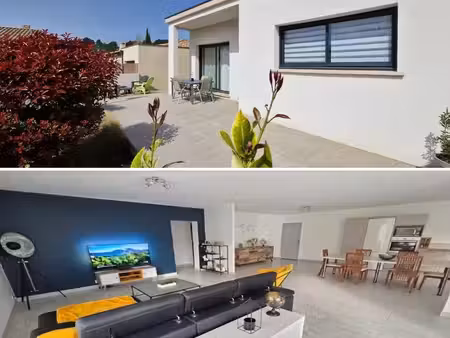 villa calme et moderne de 110m² sur un terrain de 400m² calme sur narbonne - crabit