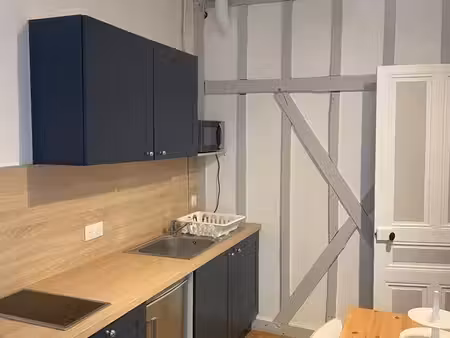 f1 32 m2 plein centre ville avec machine à laver / sèche linge libre au 1er novembre