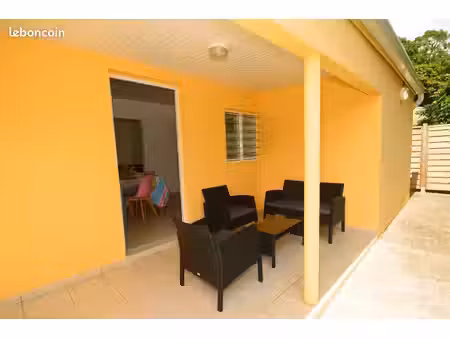 fort de france - location meublée - coquette maison individuelle t3 - idéal praticiens chr