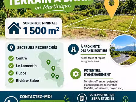 achat : recherche terrain