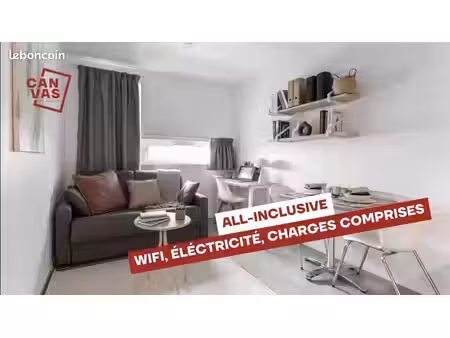 studio 1 pièce 18 m²