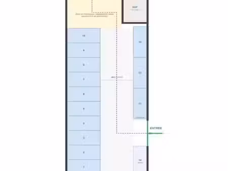 immeuble 2 pièces 370 m²