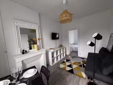 bel appartement t2 meublé  moderne et climatisé – 40 m² – centre-ville de vierzon