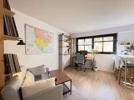 a vendre appartement avec vue sur jardin