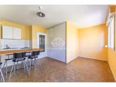 charmant studio de 24 m² avec ascenseur  cave et vue dégagée