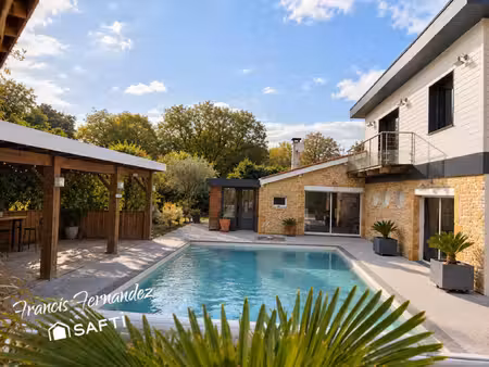 arsac le comte – maison 186 m² avec piscine
