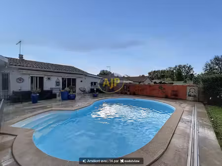 exclusivité ? gradignan ? maison de plain-pied avec piscine