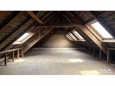 robien   créez votre loft sous les toits 74m² au sol   35 m2 loi carrez