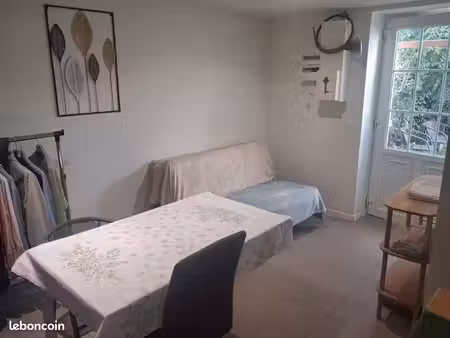 petite maison meublée + jardin
